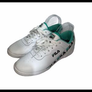 Fila Original Fitness Teal and White Sneakers